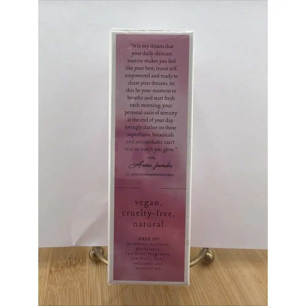 Dallas & James Watermelon Dream Overnight Retinol Oil and Cloudberry 1 floz/30ml